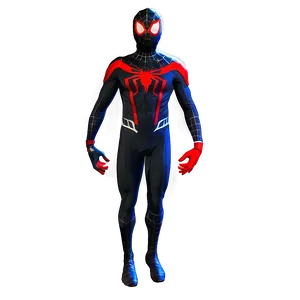 Miles Morales New Suit Png Jgk39 PNG image