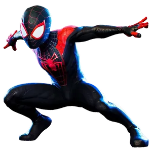 Miles Morales Signature Pose PNG 05032024 PNG