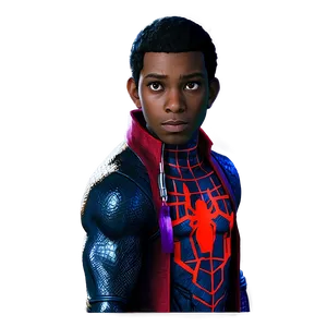 Miles Morales Transparent Background Png Nup PNG image