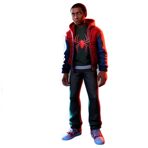 Miles Morales Urban Style Png 05032024 PNG image