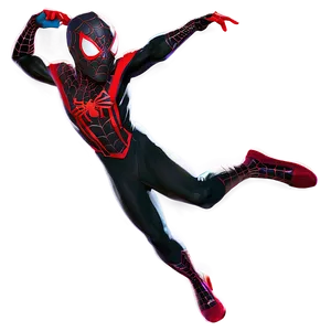 Miles Morales Web Slinging Png 05032024 PNG image