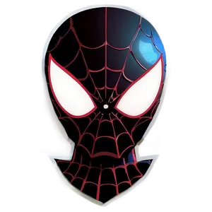 Miles Morales With Spider Logo PNG Ndj96