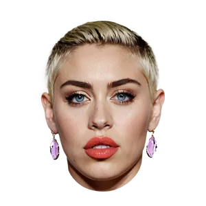 Miley Cyrus Portrait Png 75 PNG image