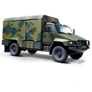 Military Armored Van PNG 06202024