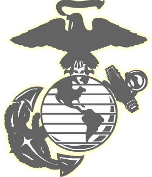 Military Eagleand Globe Emblem PNG image