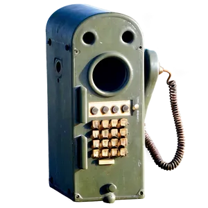 Military Field Telephone PNG Qpc PNG