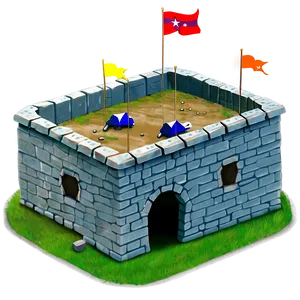 Military Fort Building PNG Lcy