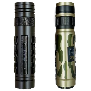 Military Grade Flashlight PNG 05252024