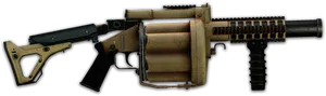 Military Grenade Launcher Profile