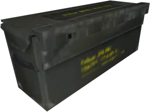 Military Grenade Storage Container PNG