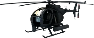 Military Helicopter Black Background PNG image