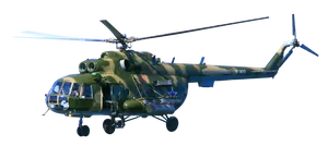 Military_ Helicopter_in_ Flight PNG image