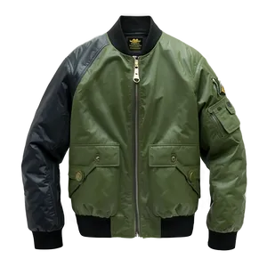 Military Inspired Bomber Jacket Png 06282024 PNG image