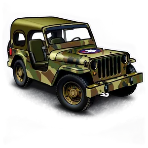 Military Jeep Icon PNG Iyo77 PNG
