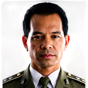 Military Officer Headshot Png 06252024 PNG image