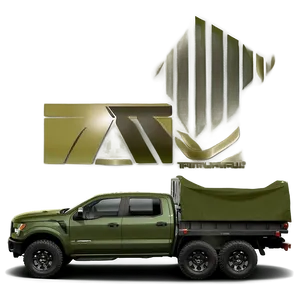 Military Pickup Truck PNG 06252024 PNG