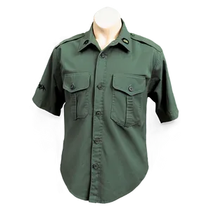 Military Shirt Pocket Display Png 47 PNG image