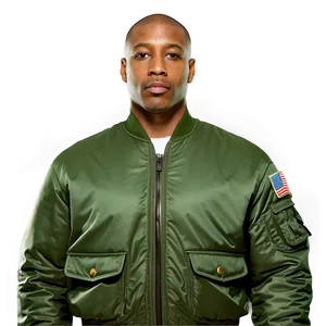 Military Style Bomber Png Dly PNG image