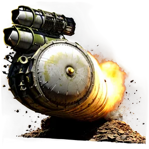 Military Tank Shell Explosion PNG Tsc PNG