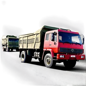 Military Truck Convoy PNG 05042024