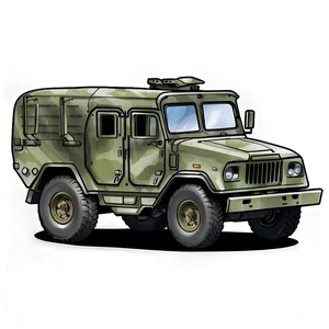 Military Vehicle Sketch PNG 98 PNG