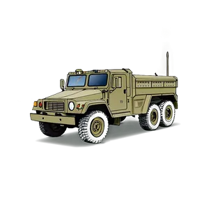 Military Vehicle Sketch PNG Llu77 PNG