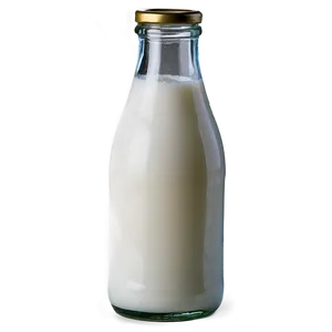 Milk Bottle And Glass PNG Lld6 PNG