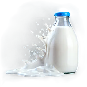 Milk Bottle Splash PNG Ikm22 PNG