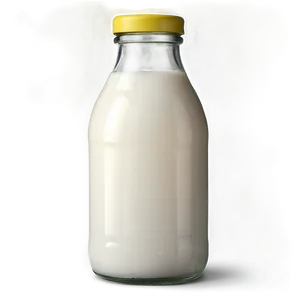 Milk Bottle With Label PNG Kqi28 PNG