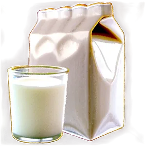 Milk Carton With Glasses Png 05252024 PNG image