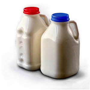 Milk Gallon On Shelf PNG Qwd
