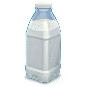 Milk Gallon Outline PNG 06132024