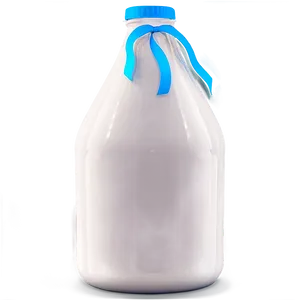 Milk Gallon With Ribbon PNG Uos53 PNG