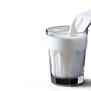 Milk Glass With Dairy Background PNG Nxw90