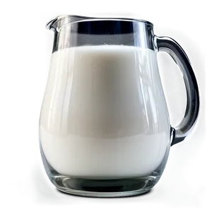 Milk Glass With Dairy Background PNG Qoq40