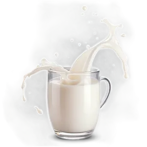 Milk Splash In Cup Png Nll35 PNG image