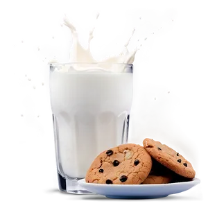 Milk Splash With Cookies Png Hya PNG image