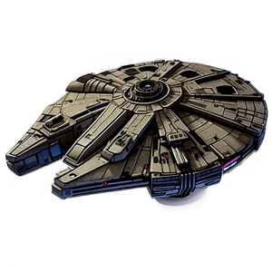 Millennium Falcon At Night Png 41 PNG image