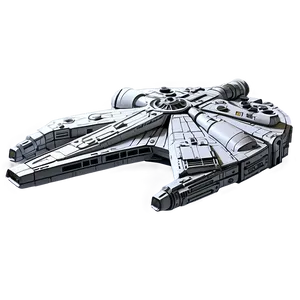 Millennium Falcon Blueprint Png 79 PNG image