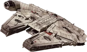 Millennium Falcon Star Wars PNG image