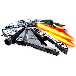 Millennium Falcon Under Attack Png 39 PNG image