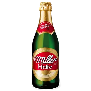 Miller High Life Champagne Bottle Png Hld PNG image