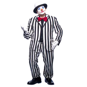 Mime Clown Art PNG 41