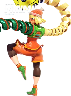 Min Min A R M S Character Pose PNG image