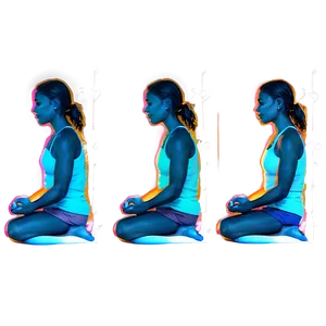 Mindful Meditation Steps Png 17 PNG image