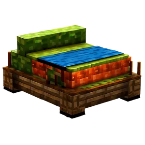 Minecraft Bed Color Variants Png 06122024 PNG image