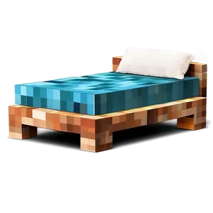 Minecraft Bed Color Variants Png Sqr52 PNG image