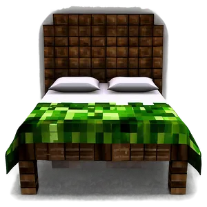 Minecraft Bed Design Png Arl PNG image