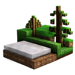 Minecraft Bed In Forest PNG Wbq76 PNG