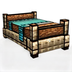 Minecraft Bed Layout Png 06122024 PNG image